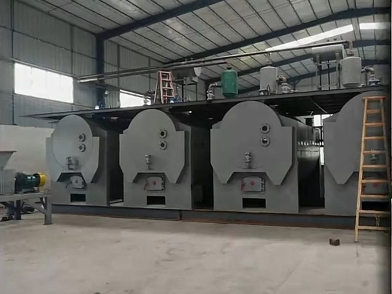 炉膛一体动物油熬练直烧锅